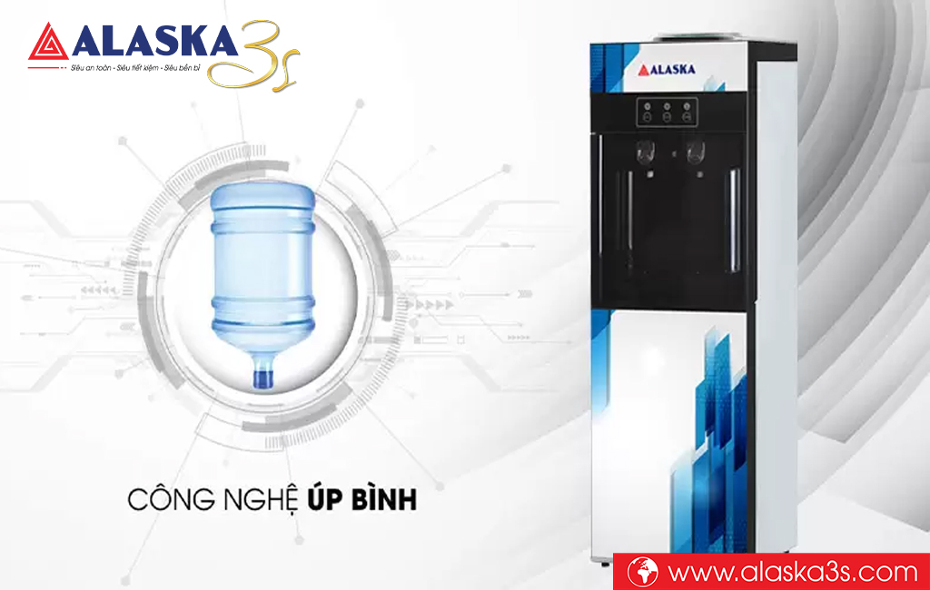 Máy nước nóng lạnh Alaska R-10 úp bình