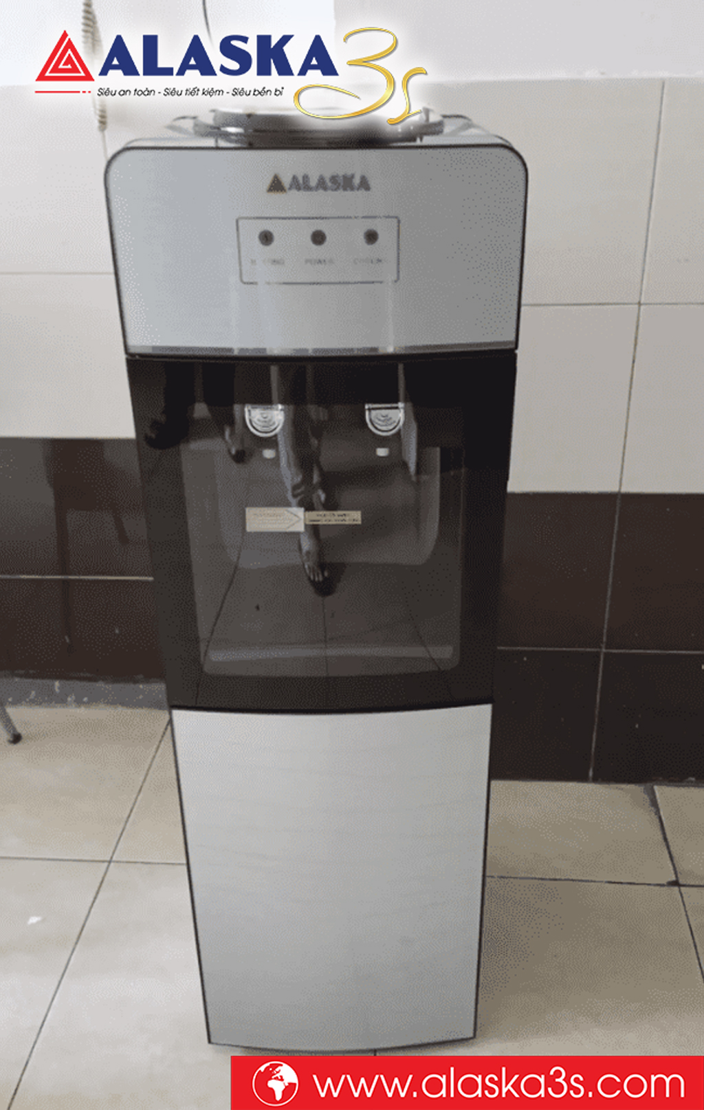 Máy nước uống nóng lạnh Alaska R-90C giá tốt