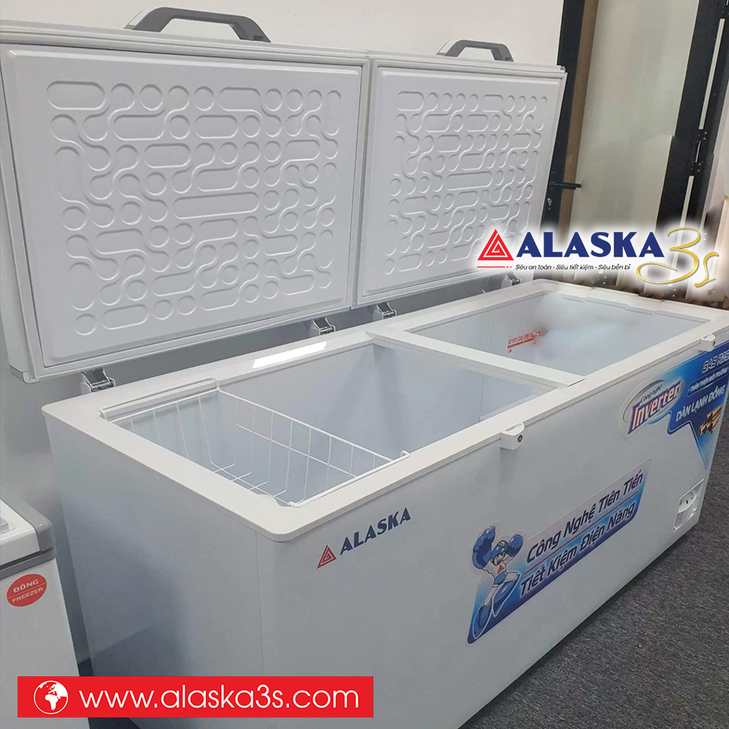 Tủ đông Alaska HB-650C 1 ngăn 2 cánh