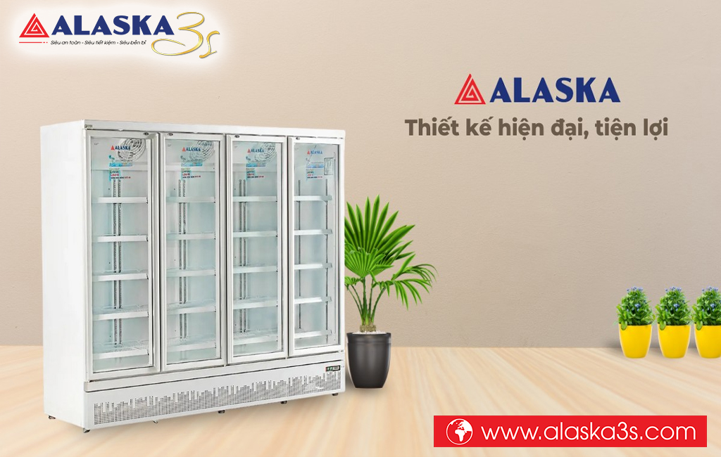 Tủ mát Alaska SL-24C4 dung tích 2300 lit