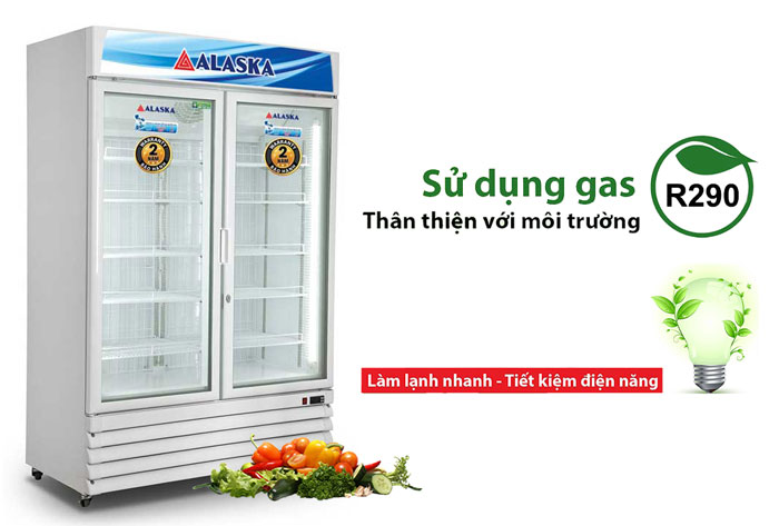 Tủ đông dạng đứng Alaska IFC-100G2