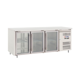 tủ mát bàn thớt cửa kính alaska t-18cg