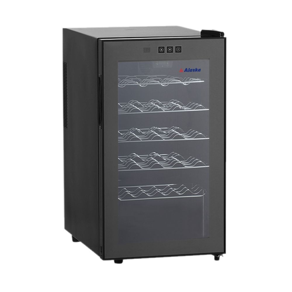tu-uop-ruou-vang-alaska-jc-18b-01 Tủ ướp rượu vang Alaska JC-18B làm lạnh điện tử