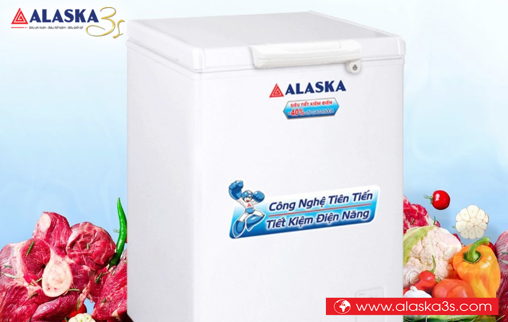 Tủ đông Alaska BD-150 chính hãng