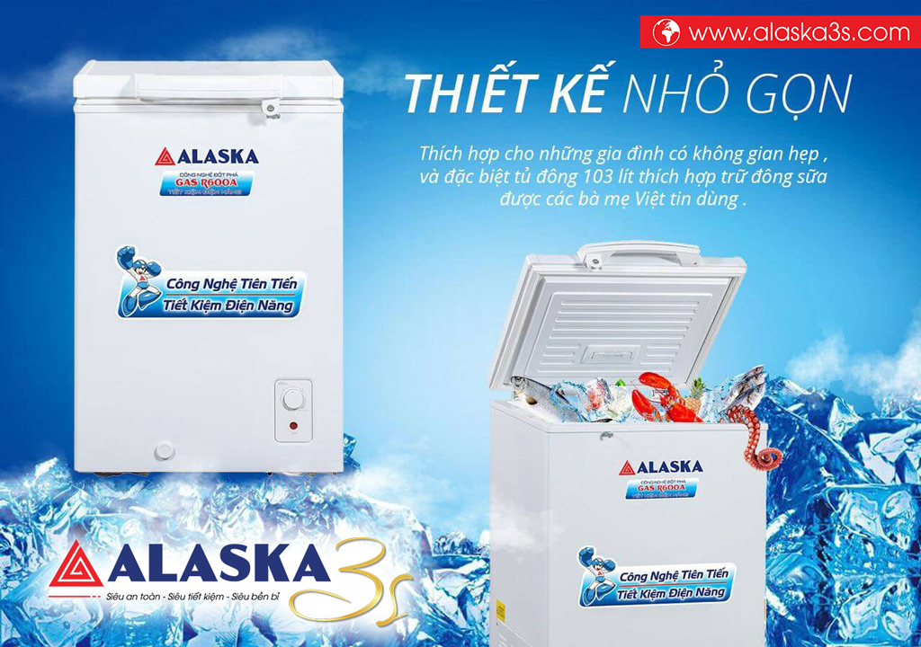 Tủ đông Alaska BD-150