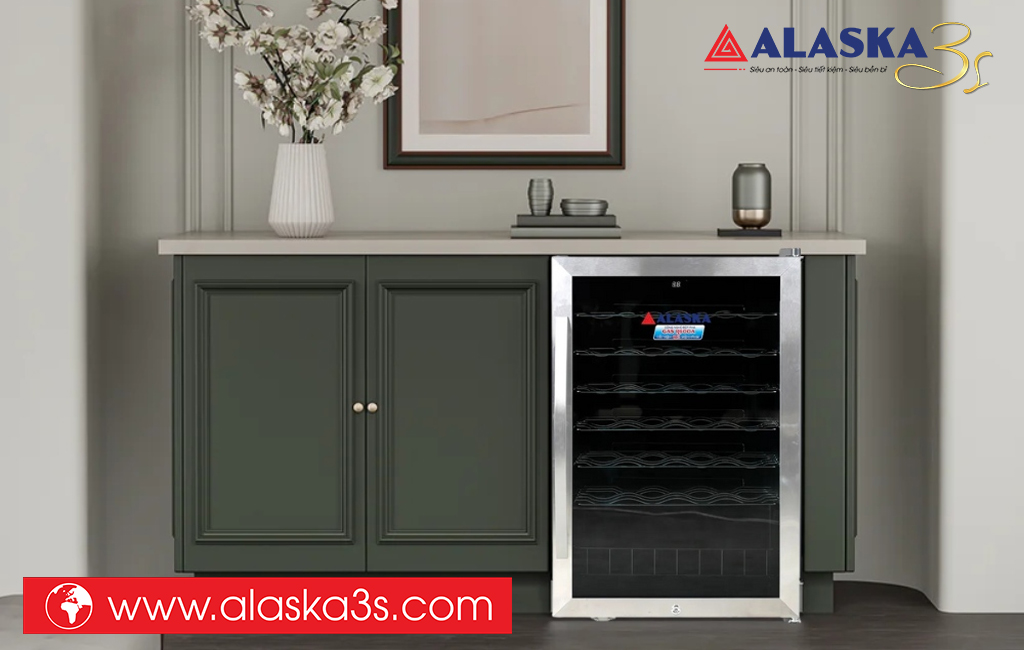 Tủ ướp rượu vang Alaska JC-48
