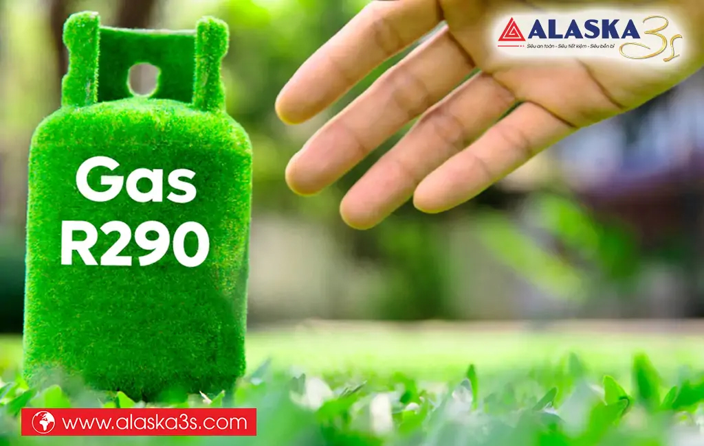 Tủ đông Alaska HB-1100C sử dụng Gas R290 thân thiện với môi trường