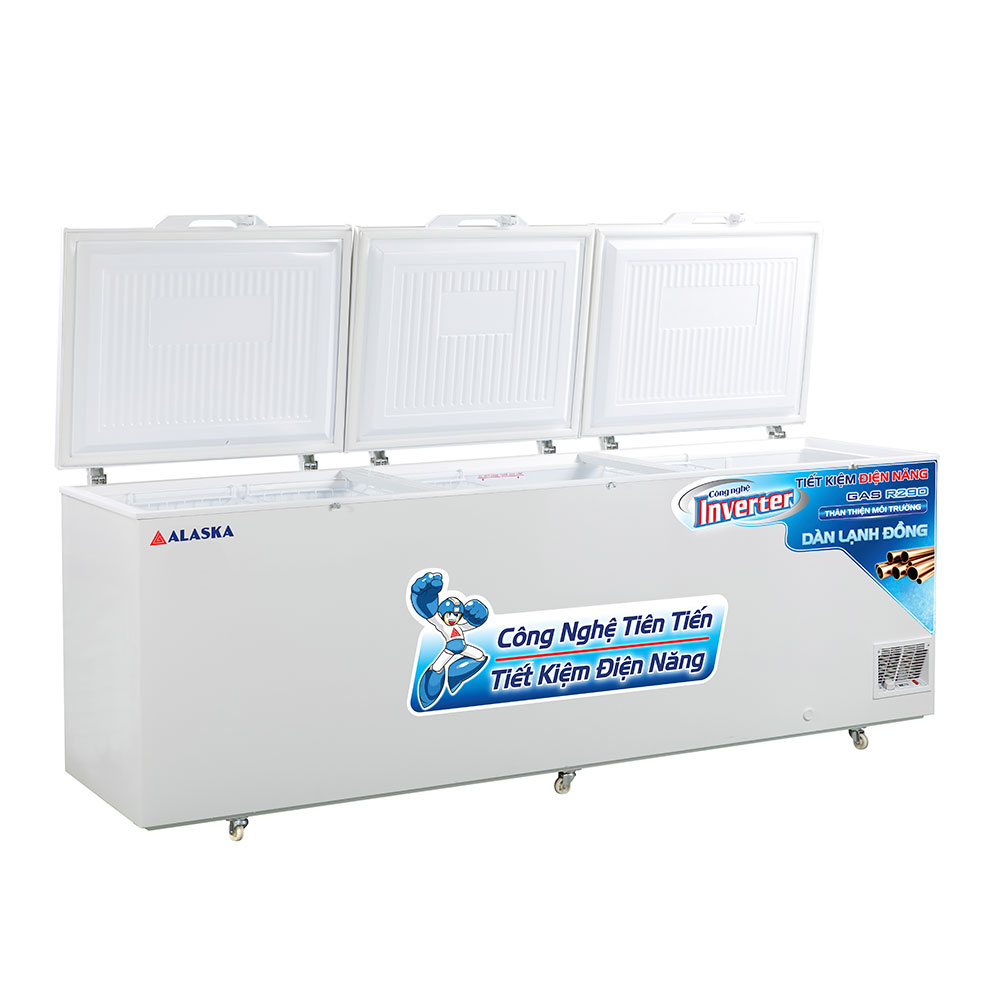 Tu-dong-Alaska-HB-1100C-thiet-ke-3-canh-mo Tủ đông Alaska HB-1100C thiết kế 3 cánh mở