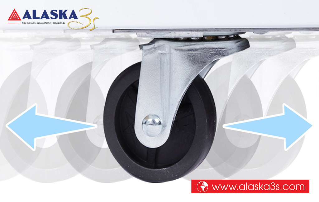 Bánh xe di chuyển tủ đông Alaska BD-400CI