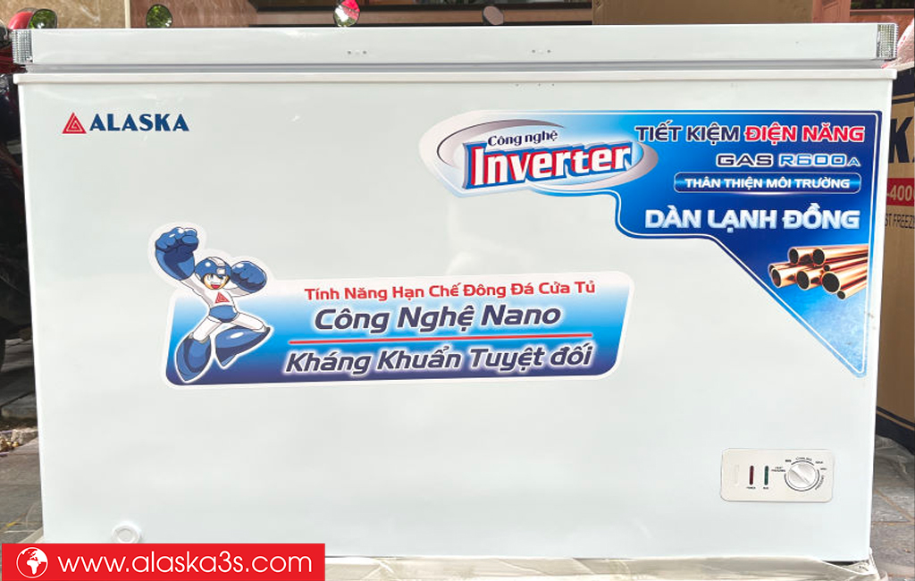 Tủ đông Alaska inverter BD-400CI 355L