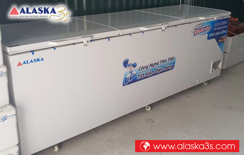 Tủ đông Alaska inverter HB-1100CI tiết kiệm điện