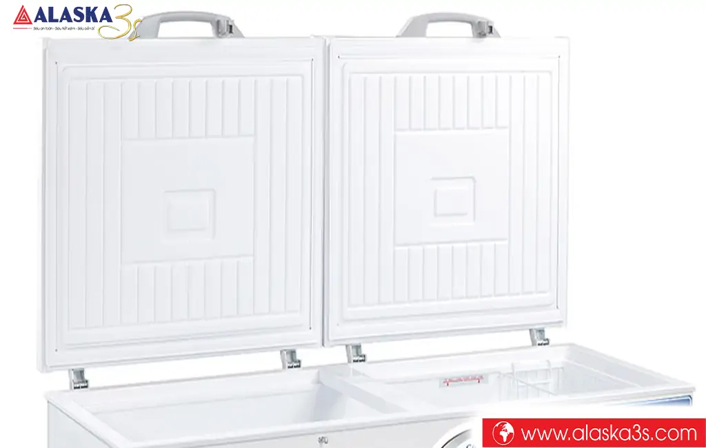 Tủ đông Alaska inverter HB-650CI thiết kế 1 ngăn 2 cánh