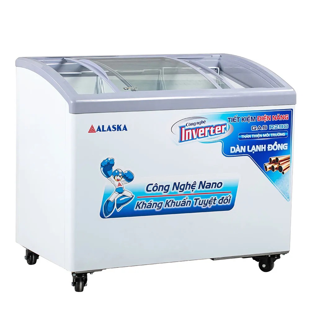 Tu-dong-Alaska-KC-210CI-300L Tủ đông Alaska KC-210CI 300L