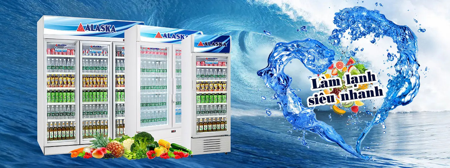 Nhu cầu sử dụng tủ mát để trưng bày và bảo quản thực phẩm