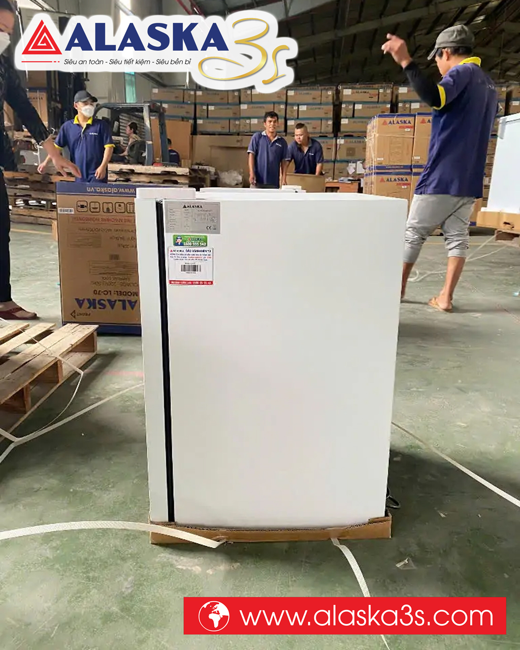 Tủ mát Alaska LC-70 70L màu trắng