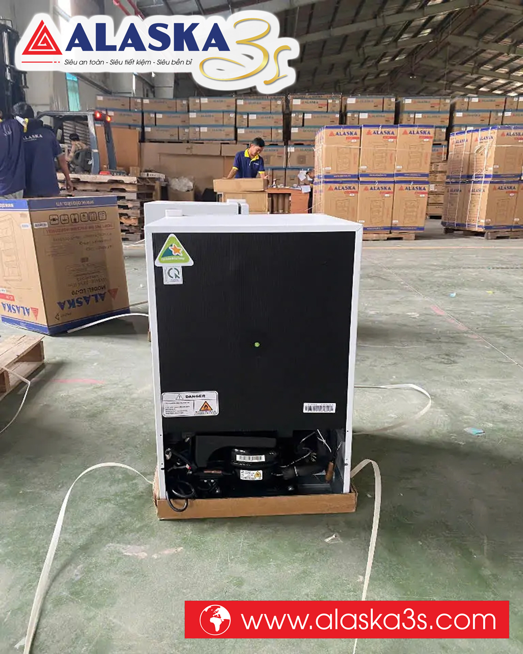 Tủ mát Alaska LC-70 chính hãng