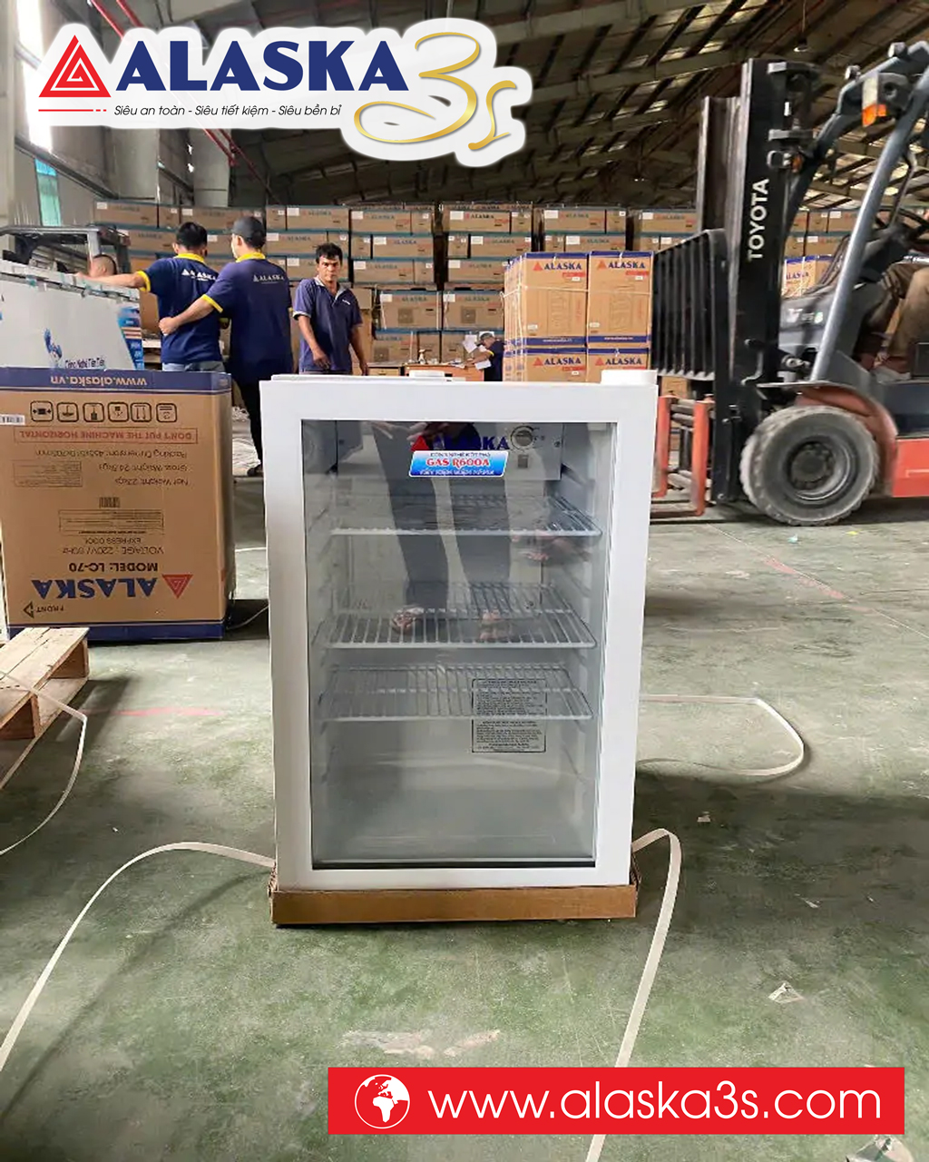 Tủ mát Alaska LC-70 dung tích 70 lit