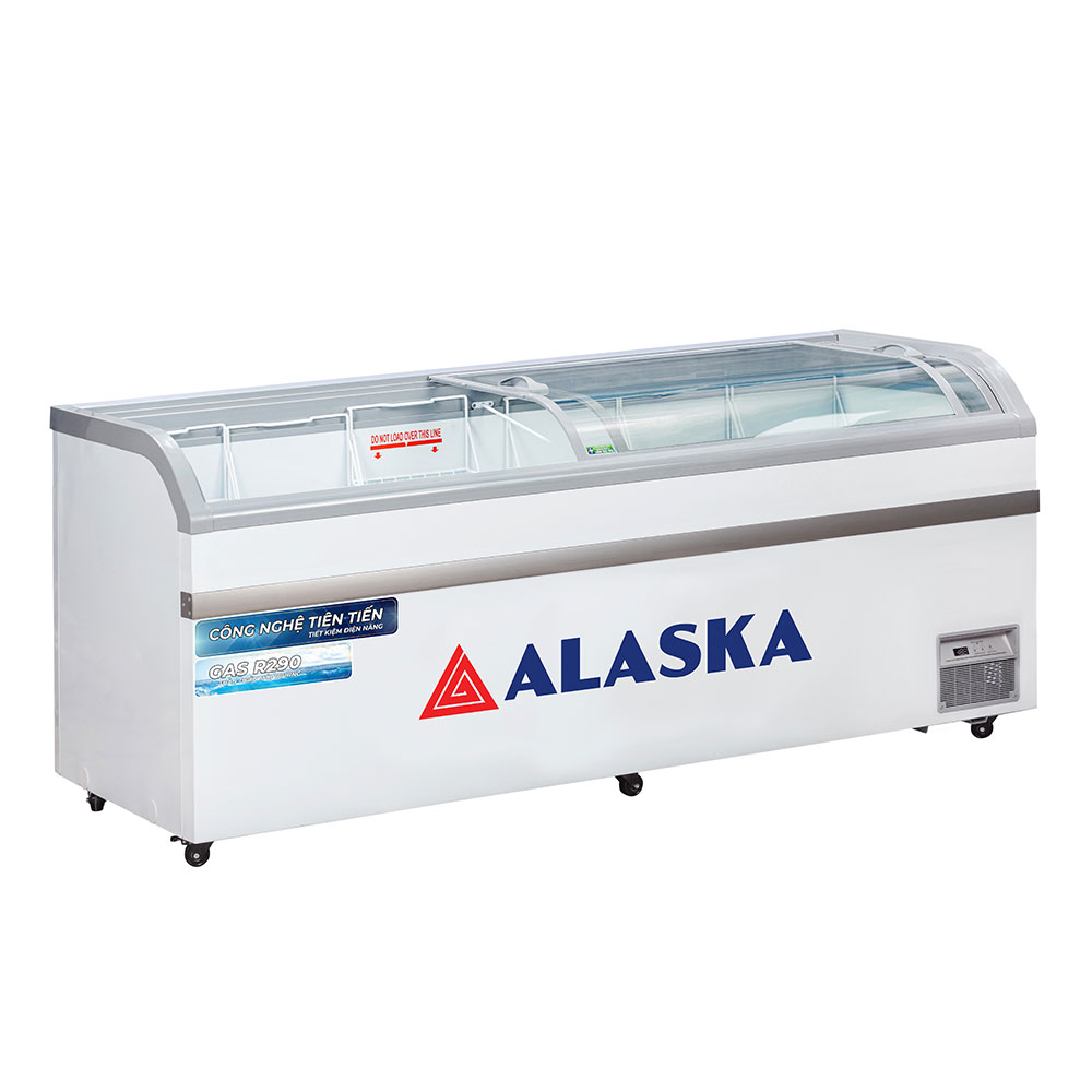 Tu-dong-Alaska-mat-kinh-cong-KC-550CI-765L Tủ đông Alaska mặt kính cong KC-550CI 765L