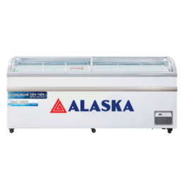 Tủ đông Alaska KC-550 mặt kính cong dung tích 765L