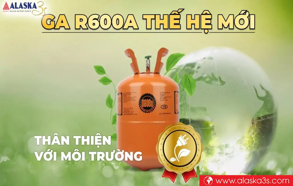 Tủ đông đứng Alaska IF-250 sử dụng Gas R600a thân thiện môi trường