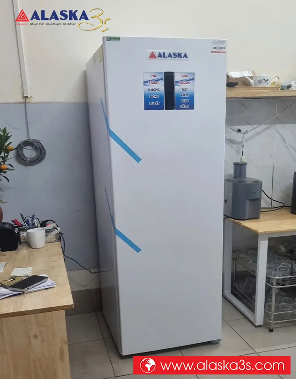 Tủ đông đứng Alaska IF-290N 310L không đóng tuyết