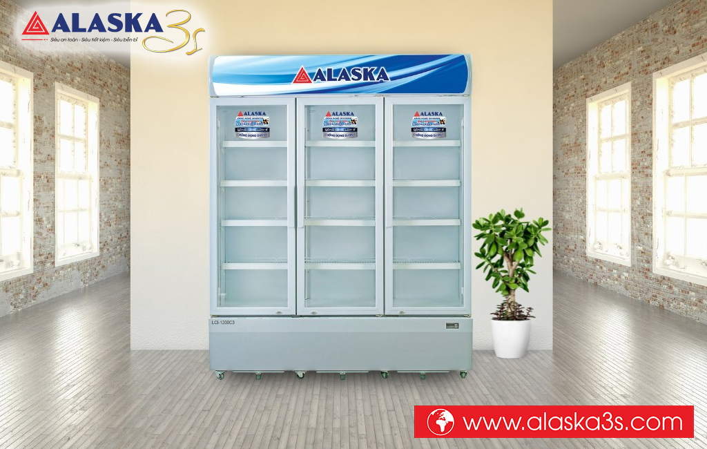 Tủ mát Alaska LCI-1200C3 dung tích 1200 lít