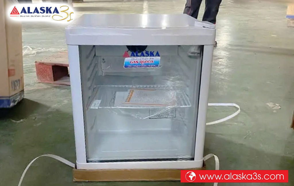 Tủ mát mini Alaska LC-50T màu trắng