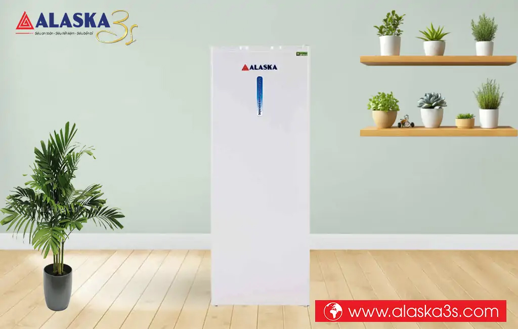 Tủ đông đứng Alaska IF-215 dung tích 210L