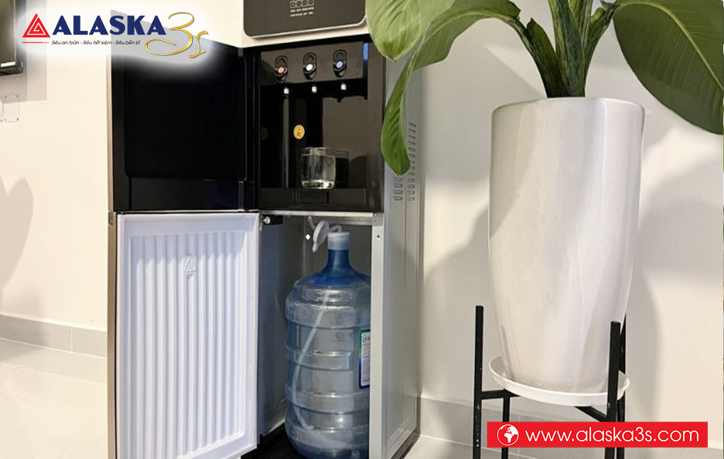 Máy nước uống nóng lạnh Alaska thiết kế dạng bình âm
