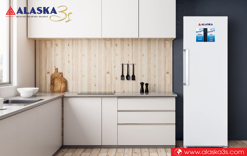 Tủ đông đứng Alaska IF-290N không đóng tuyết