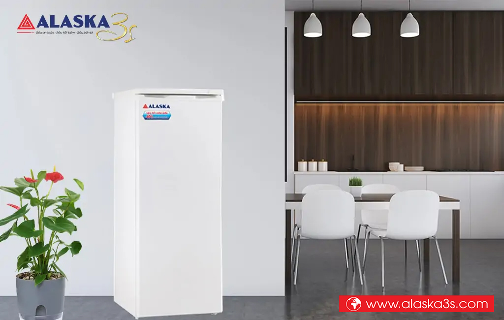 Tủ đông đứng Alaska - model IF-390N không đóng tuyết