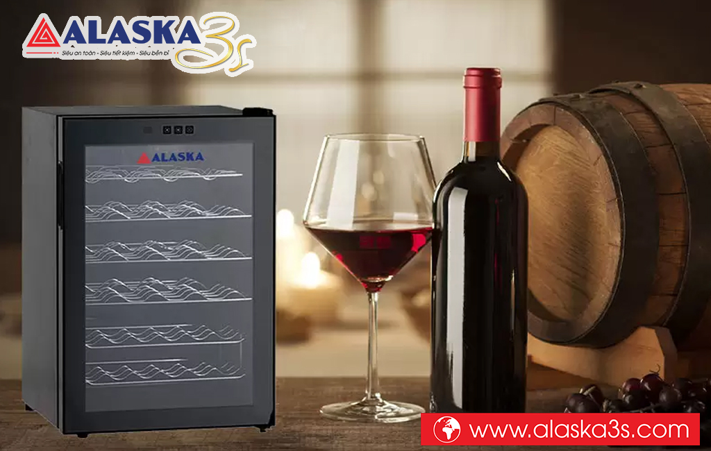 Bí quyết bảo quản rượu vang với Alaska JC-28S