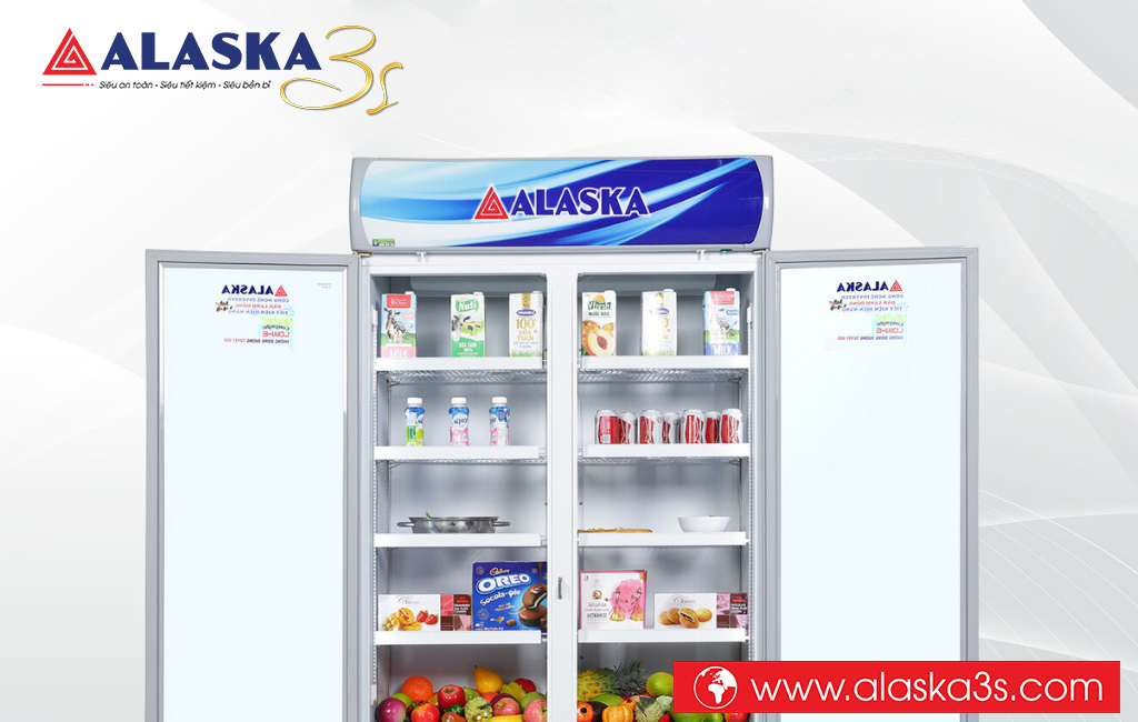 Sắp xếp thực phẩm một cách khoa học vào tủ mát Alaska
