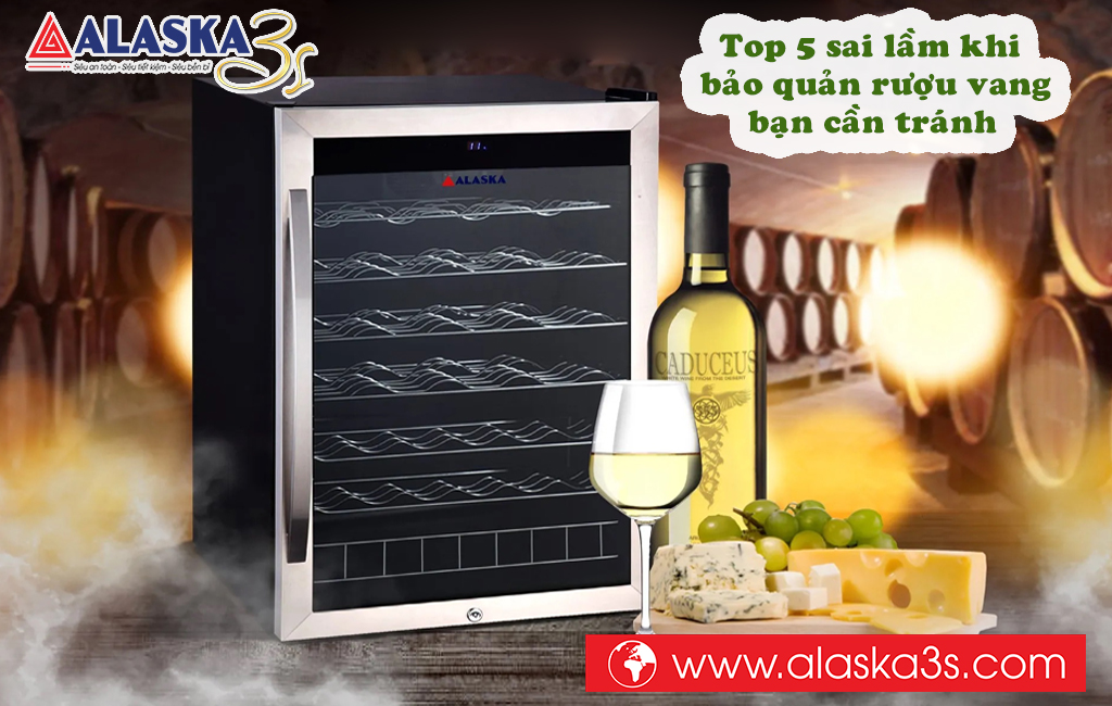Top 5 sai lầm khi bảo quản rượu vang bạn cần tránh