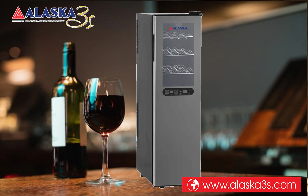 Tủ ướp rượu vang Alaska thiết kế sang trọng