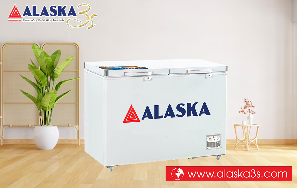 Tủ đông 2 ngăn Alaska BCD-3568C