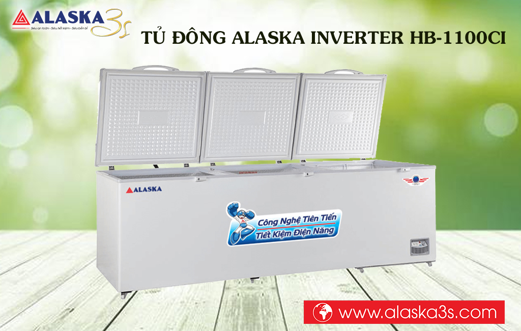 Tủ đông Alaska Inverter HB-1100CI