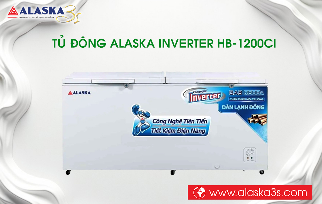 Tủ đông Alaska Inverter HB-1200CI
