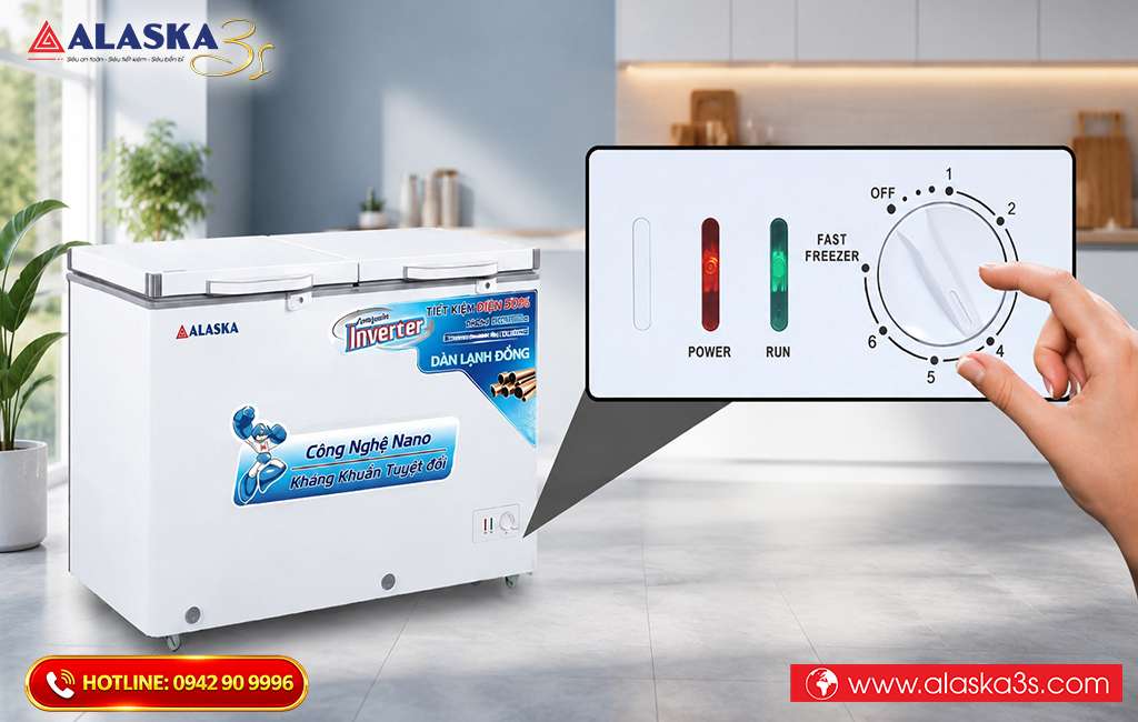 Điều chỉnh nhiệt độ phù hợp
